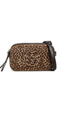 Tory Burch Miller Leopard Mini Crossbody Bag Multi One Size