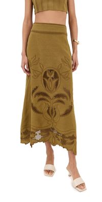 Lug Von Siga Rosalie Skirt Mustard 40