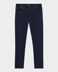 Men's Wool Five-Pocket Trousers