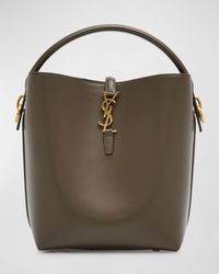 Le 37 YSL Bucket Bag in Smooth Leather