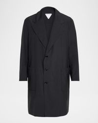 Men's Superfine Wool Overcoat