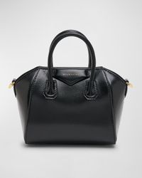 Antigona Toy Top Handle Bag in Box Leather