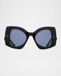 Twister Acetate Butterfly Sunglasses