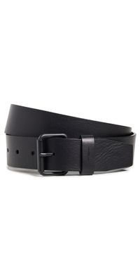 Shinola Rambler Leather Belt Black 36