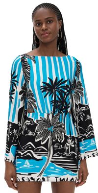 Seven Wonders Isla Mini Dress Tropez Print L