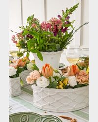 Berry & Thread Petite Parterre Garden Half-Circle Vases, Set of 2