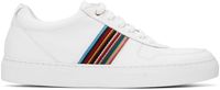 Paul Smith Baskets Fermi blanches en cuir