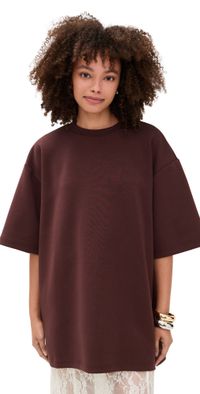 The Garment TG Bow Tee Espresso One Size