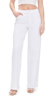 MOTHER The Spinner Zip Sneak Jeans Totally Innocent 29