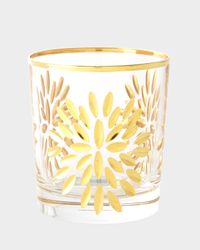 Exploded Petals Double Old-Fashioneds, Set of 4