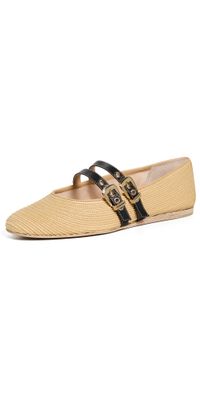 Dolce Vita Baylee Flats Natural Raffia 6