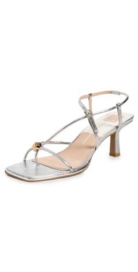 Dolce Vita Mylee Heeled Sandals Silver 6.5