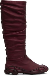 ECCO.kollektive Burgundy Kiko Kostadinov Edition Eileen Boots