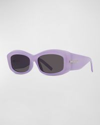 G 180 Acetate Rectangle Sunglasses