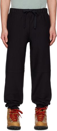 Carhartt Work In Progress Black American Script Lounge Pants