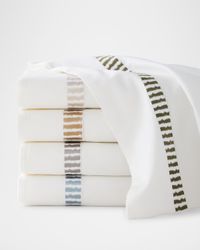 Savona Embroidered Pillowcase Pair, Standard