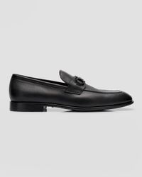 Men's Foster Leather Gancini Bit Loafers