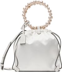 Moschino Sac blanc en satin
