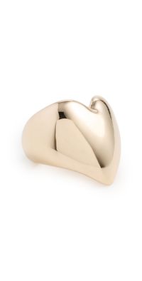 Annika Inez Heart Earcuff Gold One Size
