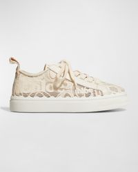 Lauren Logo Lace Low-Top Sneakers