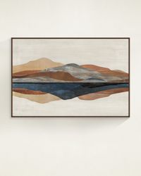 Boundless Peaks" Framed Giclee by Richard Ryder, 62" x 42