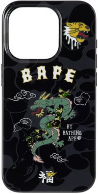 BAPE Black Souvenir iPhone 15 Pro Case