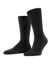 Men's Llasa Solid Ribbed Socks