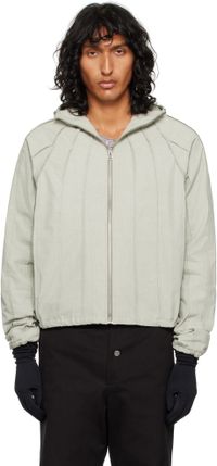 Tondolo Taupe Hooded Jacket