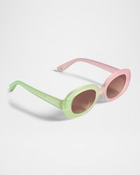Girl's See Oval Sunglasses