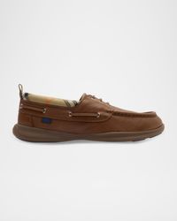 Men's Decker Leather Boat Shoes