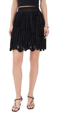 Le Superbe Mini Pleated Skirt Black S