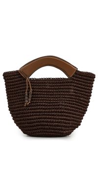 Hunting Season Small Shopper Tote Dark Brown One Size