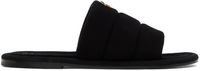 Giuseppe Zanotti Black Suede Harmande Sandals