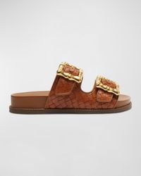 Enola Dual-Buckle Easy Slide Sandals