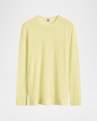 Long-Sleeve Cashmere Oversized Sweater
