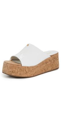 Larroudé Charli Sandals White 9