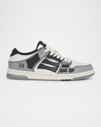 Men's Varsity Skel Leather Low-Top Sneakers