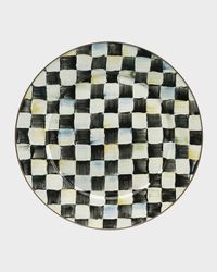 Courtly Check Enamel Serving Platter
