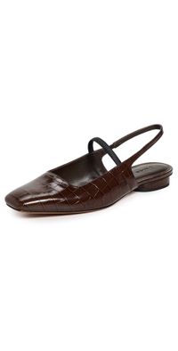 Vince Venice-2 Flats Cacao Brown 8