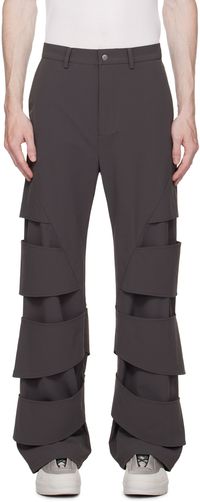 Uncertain Factor Gray Stool Trousers
