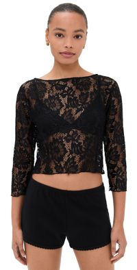 Bella Venice The Camille Top Black XS