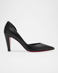 85mm Vibella Matte Half-d'Orsay Pumps