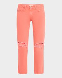 Nevia Low-Rise Slouchy Straight Jeans