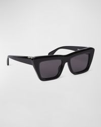 Men's Hampton Rectangle Acetate Sunglasses