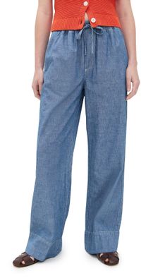 Alex Mill Riley Pants Chambray Rinse Wash XS