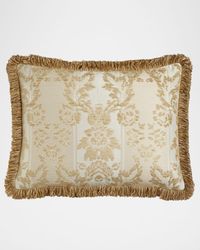 Antoinette Standard Chenille Sham with Loop Fringe