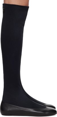 Kiko Kostadinov Black Proxima Long Ballerina Flats