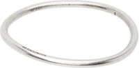 Ann Demeulemeester Silver Anouk Simple Bangle Bracelet