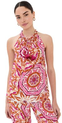 Figue Betty Top Sunburst Medallion Azalea Pink L