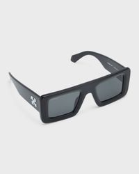 Men's Seattle Acetate Rectangle Sunglasses